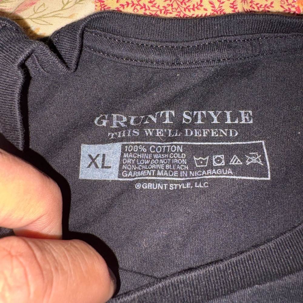 Grunt Style women’s extra  large Black Cotton T-Shirt - Picture 3 of 6